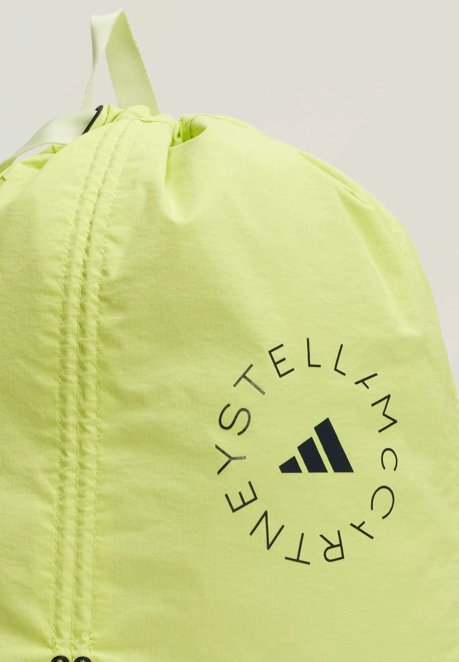 Adidas By Stella Mccartney GYMSACK - Drawstring Sports Bag - Bahia Glow Utility Black 2 Adidas By Stella Mccartney GYMSACK - Drawstring Sports Bag - Bahia Glow Utility Black - Image 2