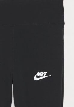 Nike Sportswear Favorites - Leggings - Trousers - Black/White -Zalando UK-Outlet 9726d87f21e94911bdb1e731c230d3fa