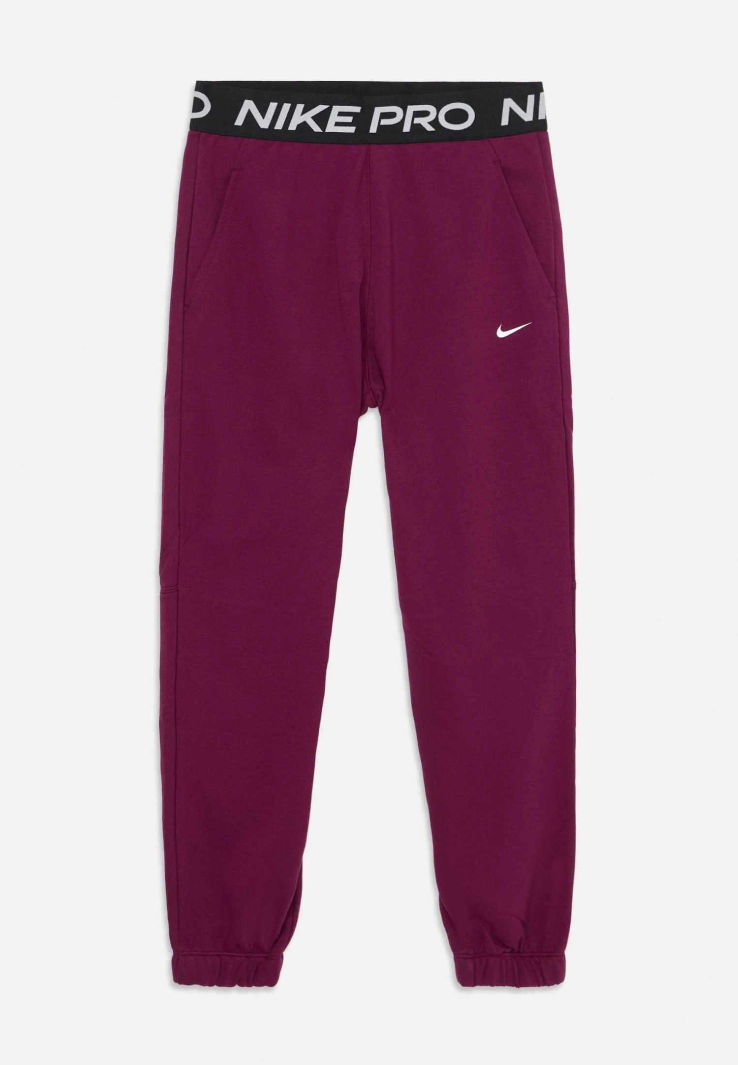 Nike Performance UNISEX - Tracksuit Bottoms - Bordeaux/black/white 1 Nike Performance UNISEX - Tracksuit Bottoms - Bordeaux/black/white