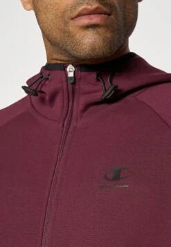 Champion C-TECH FULL ZIP HOODIE - Zip-up Sweatshirt - Bordeaux -Zalando UK-Outlet 982395282c8d451aaafdc072d136eb15
