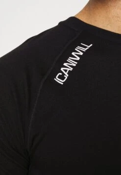 ICANIWILL Tri Blend Clean Tee Men - Print T-Shirt - Black -Zalando UK-Outlet 98dd06cc4d454f238ecb8685f3820c25