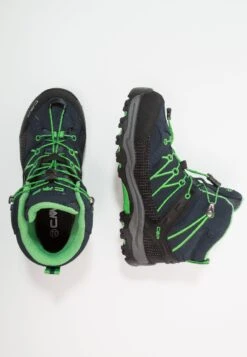 CMP Rigel Mid Trekking Wp Unisex - Mountain Shoes - Blue/Gecko
