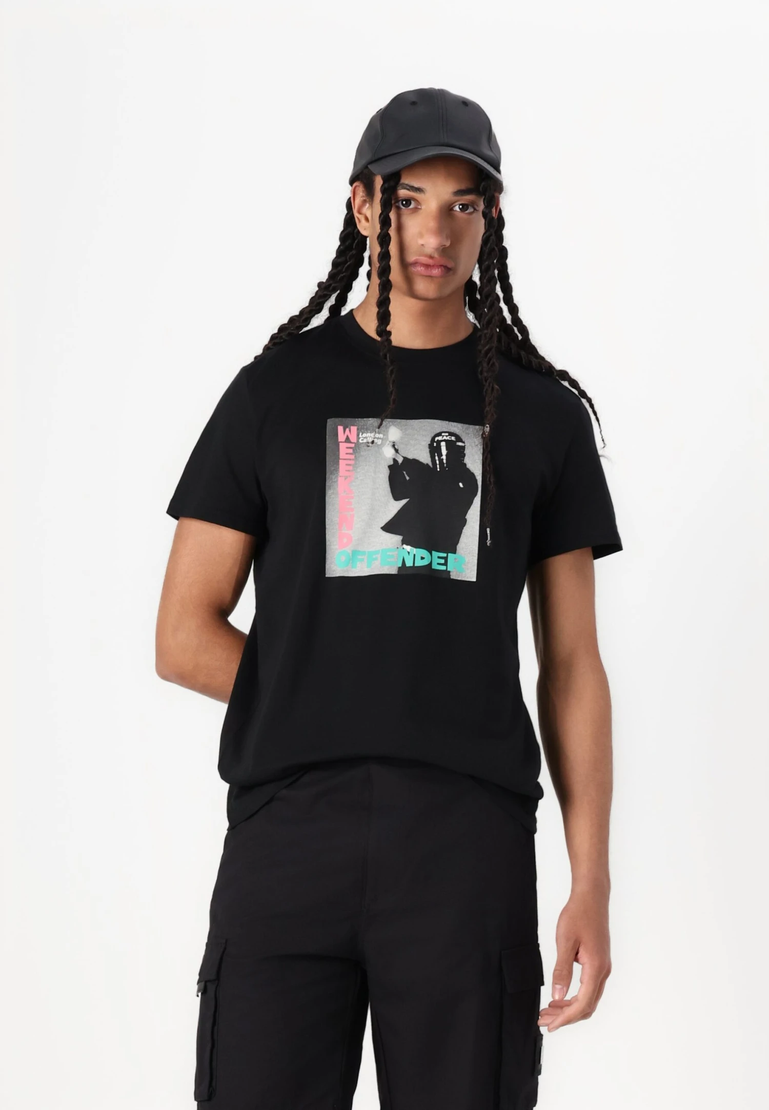 Weekend Offender LONDON CALLING - Print T-shirt - Black 4 Weekend Offender LONDON CALLING - Print T-shirt - Black - Image 4