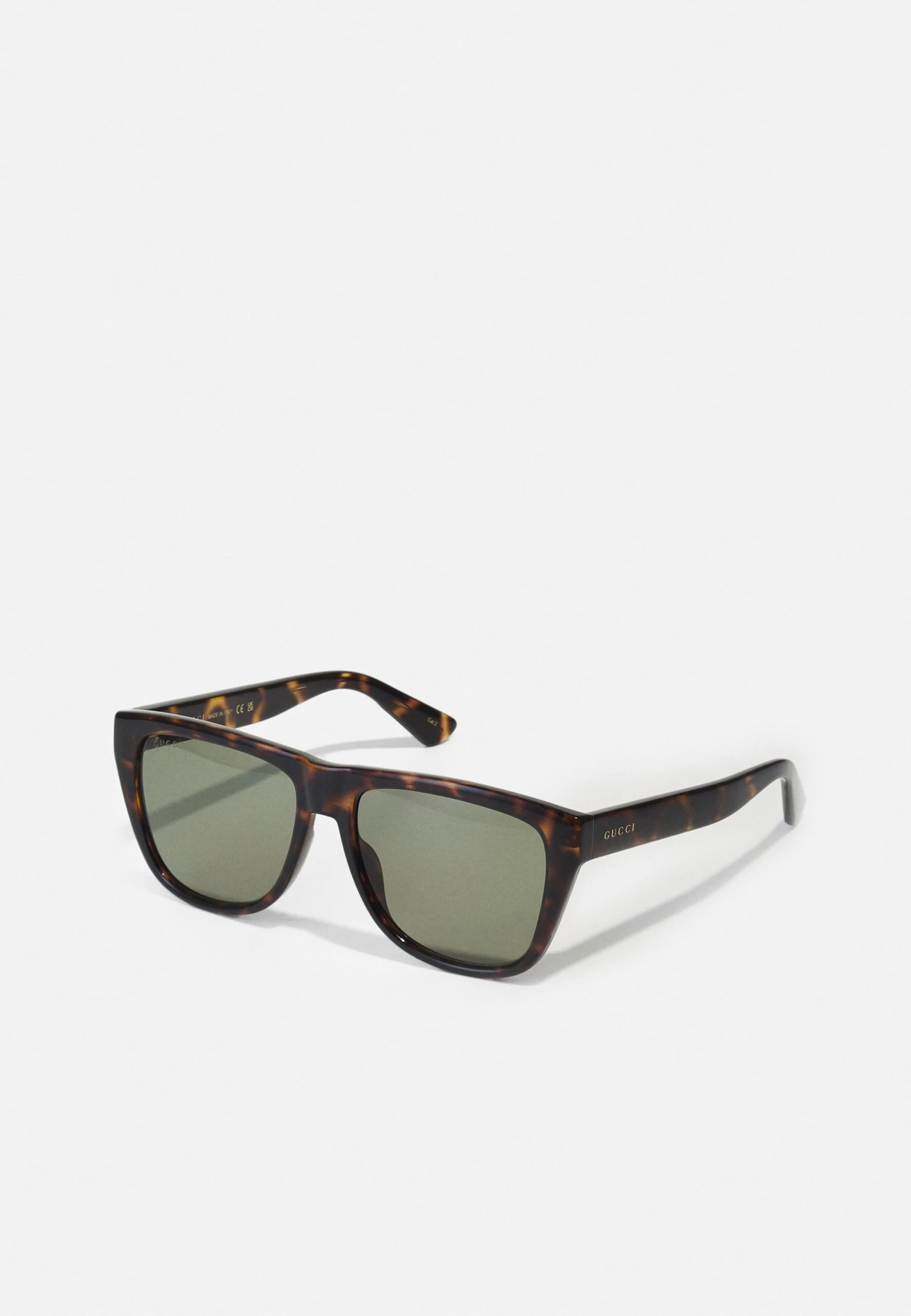 Gucci Unisex - Sunglasses - Havana/Green 1 Gucci Unisex - Sunglasses - Havana/Green