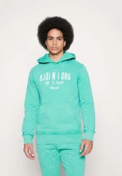 BJØRN BORG Hoodie - Zip-Up Sweatshirt - Winter Green
