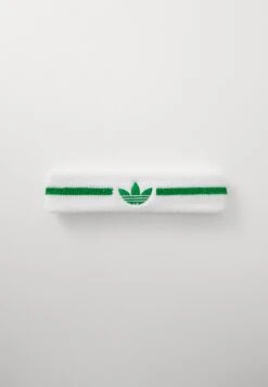 ADIDAS PERFORMANCE TENNIS HEADBAND ORIGINAL - Sweatband - White/green