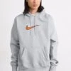 Nike Sportswear NEO VARSITY - Sweatshirt - Dark Grey Heather/light Smoke Grey