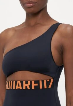 DSQUARED2 ONEPIECE - Swimsuit - Black/orange -Zalando UK-Outlet 9ae2b77b9979414f86872346057196a2