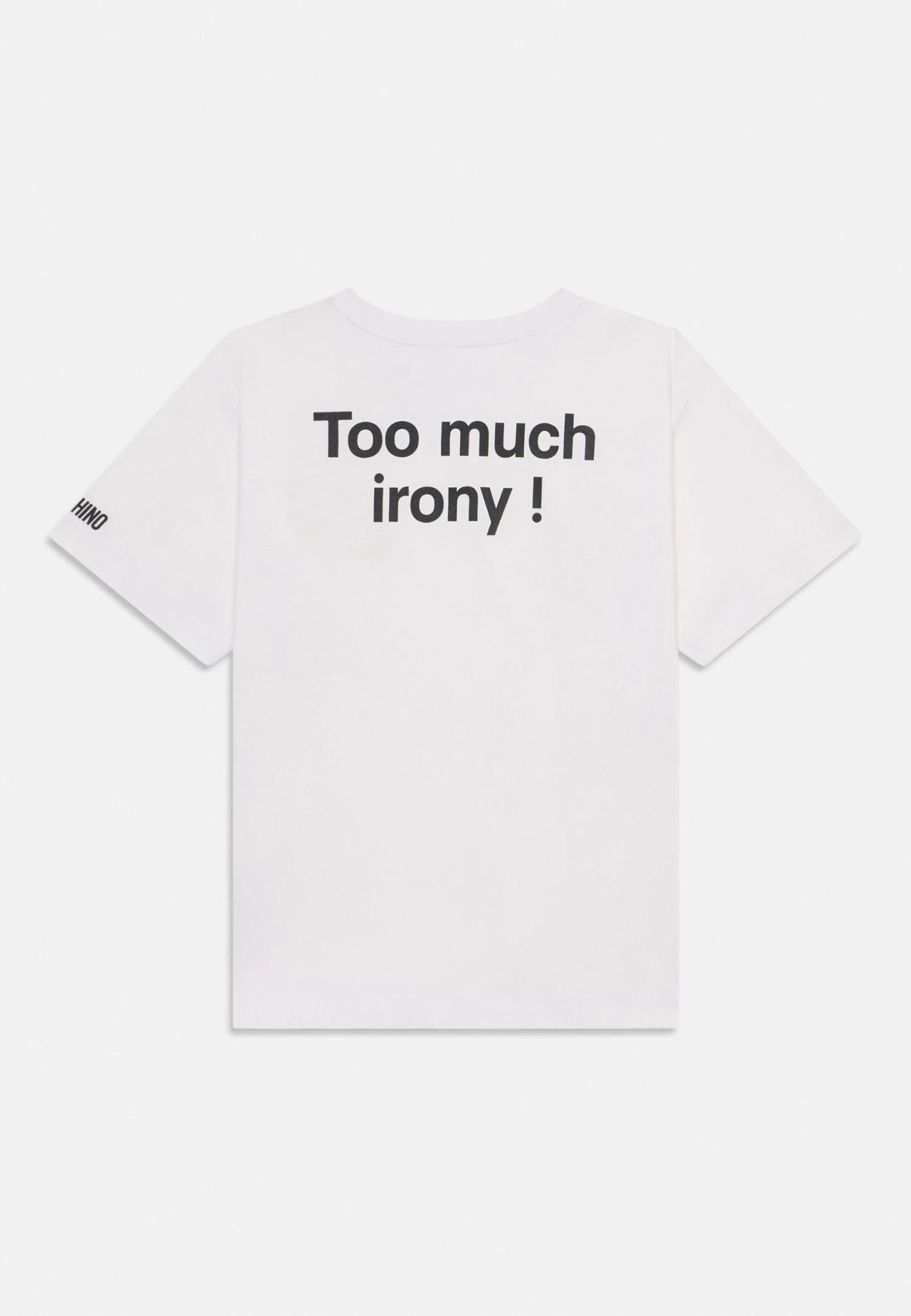 MOSCHINO UNISEX - Print T-shirt - Bianco Ottico 2 MOSCHINO UNISEX - Print T-shirt - Bianco Ottico - Image 2