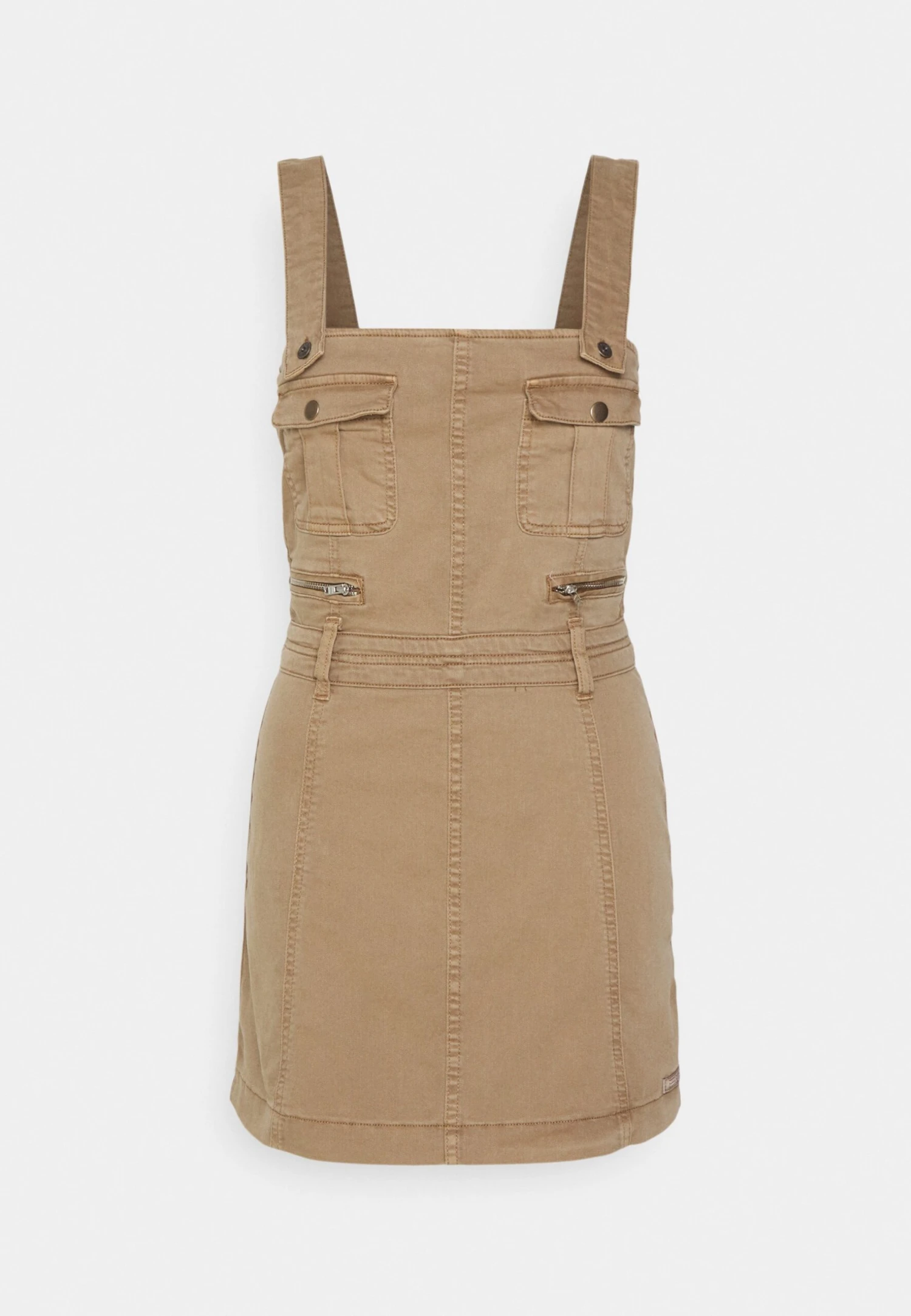 BDG Urban Outfitters Utility Dress - Jumper Dress - Chocolate 5 BDG Urban Outfitters Utility Dress - Jumper Dress - Chocolate - Image 5