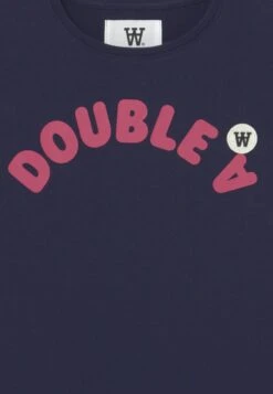 Wood Wood Ola Arch Kids Unisex - Print T-Shirt - Navy -Zalando UK-Outlet 9bb7e3815466467b94ea5072f55e5527