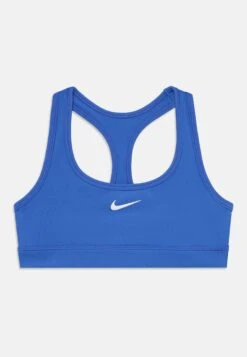 Nike Performance DRY FIT BRA - Sports Bra - World Indigo/white) -Zalando UK-Outlet 9be6689a149f47d087fe4bdb334c14c8