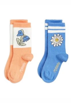 Mini Rodini FLOWER SOCKS 2 PACK UNISEX - Socks - Multi