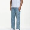 ELADAN WORKER BAGGY - Baggy Jeans - Sand Blue