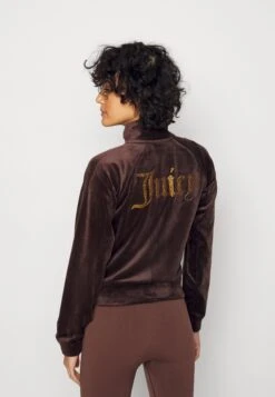 Juicy Couture Tanya - Zip-Up Sweatshirt - Brown -Zalando UK-Outlet 9dde38565fea48599ba1c1d5cadc102a