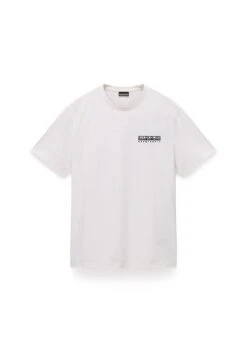Napapijri VIGNONI BACK - Print T-shirt - White Whisper -Zalando UK-Outlet 9e52fafaeb8349fdad1e9e457786e710