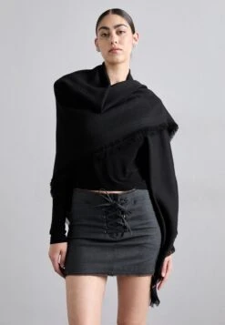 Zadig & Voltaire GLENN MONOGRAM - Foulard - Black