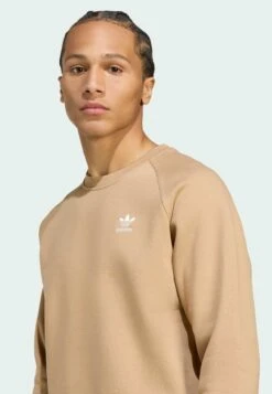 Adidas Originals ESS CREW - Sweatshirt - Cardboard -Zalando UK-Outlet 9fa1c48832fa40149835e9faff2a1444