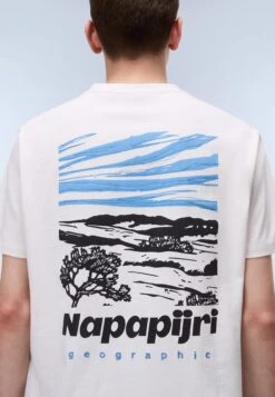 Napapijri VIGNONI BACK - Print T-shirt - White Whisper -Zalando UK-Outlet 9fa1f7ba14184d6ab09fa50a88e70ee1