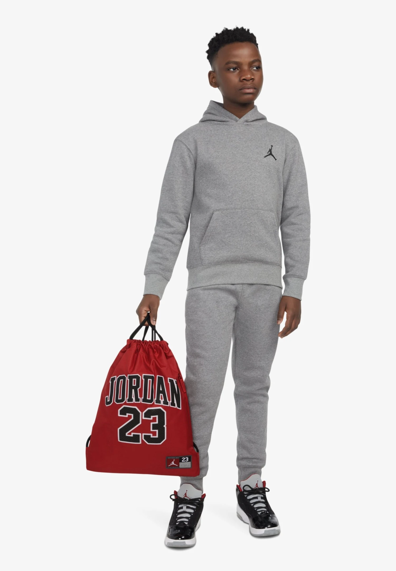 Jordan JAN GYM SACK UNISEX - Drawstring Sports Bag - Gym Red 3 Jordan JAN GYM SACK UNISEX - Drawstring Sports Bag - Gym Red - Image 3