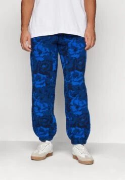 Lacoste Tracksuit Bottoms - Globe/navy Blue Lazuli
