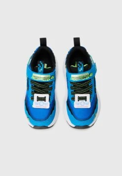 Skechers MEGA CRAFT 4K - Trainers - Blue/lime/black -Zalando UK-Outlet a1a8c82125534d85a947f61d657e7a22