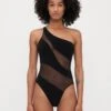 Norma Kamali SNAKE MIO - Swimsuit - Black