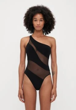 Norma Kamali SNAKE MIO - Swimsuit - Black