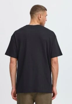 Solid SDROWDY - Print T-shirt - True Black -Zalando UK-Outlet a206f8b5d7374c78a79815d6c3ccba40