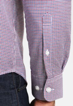 Selected Homme Slhslimnew Mark Ls B Noos - Shirt - Bright White/Red/Navy/White -Zalando UK-Outlet a35b8d26417b433d9b34bb9465ba6804