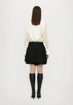 Helmut Lang SKORT NATURA - Pleated Skirt - Black -Zalando UK-Outlet a3f88e5d8b674c448991aff3c48388ed