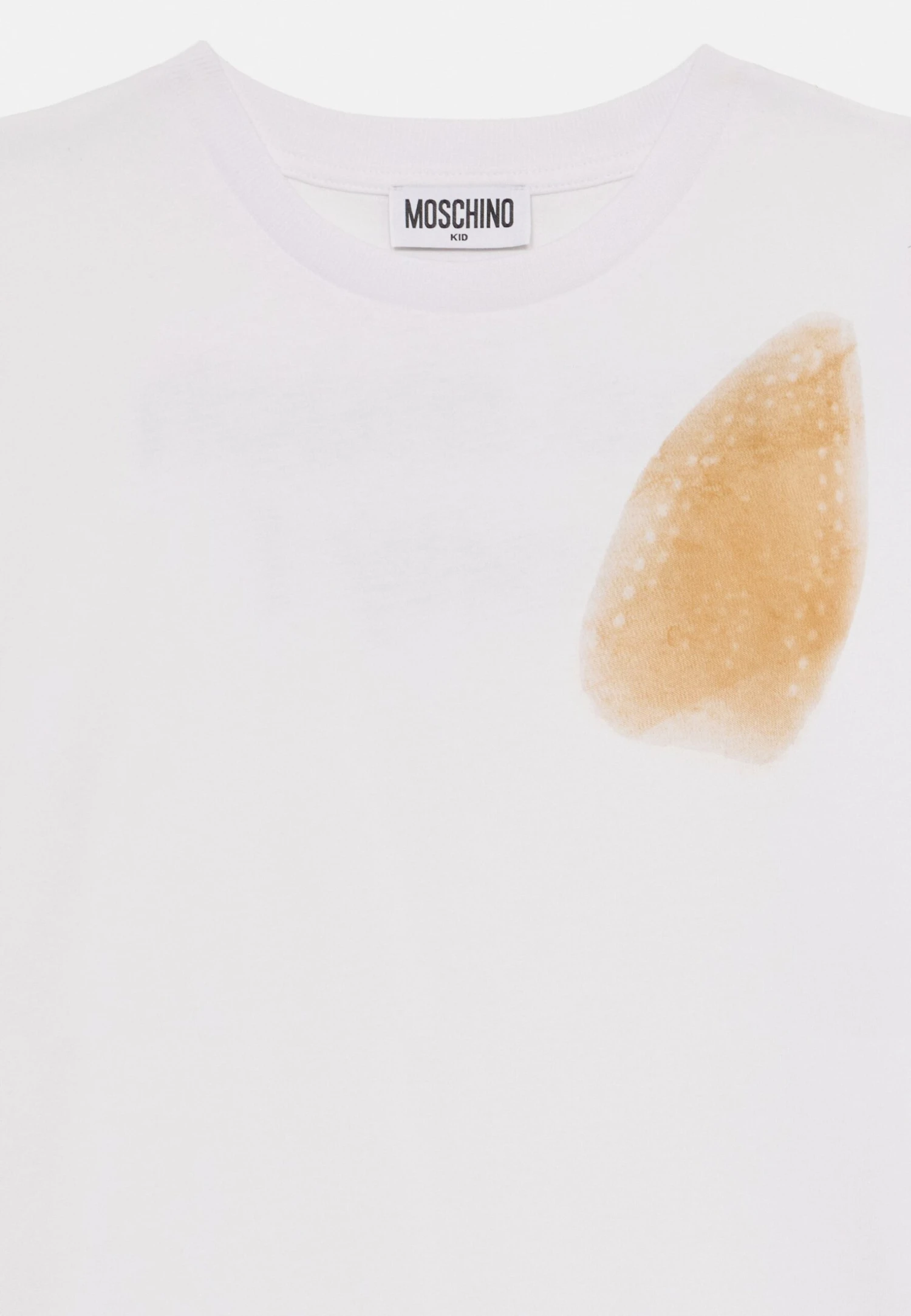 MOSCHINO UNISEX - Print T-shirt - Bianco Ottico 3 MOSCHINO UNISEX - Print T-shirt - Bianco Ottico - Image 3
