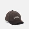 Les Deux Wilbert Herringbone - Cap - Coffee Brown/Walnut