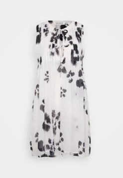 SLEEVELESS PLEATED NIGHTIE - Nightie - White/black -Zalando UK-Outlet a5acafe8fadd421fbbbe768c3742a65e