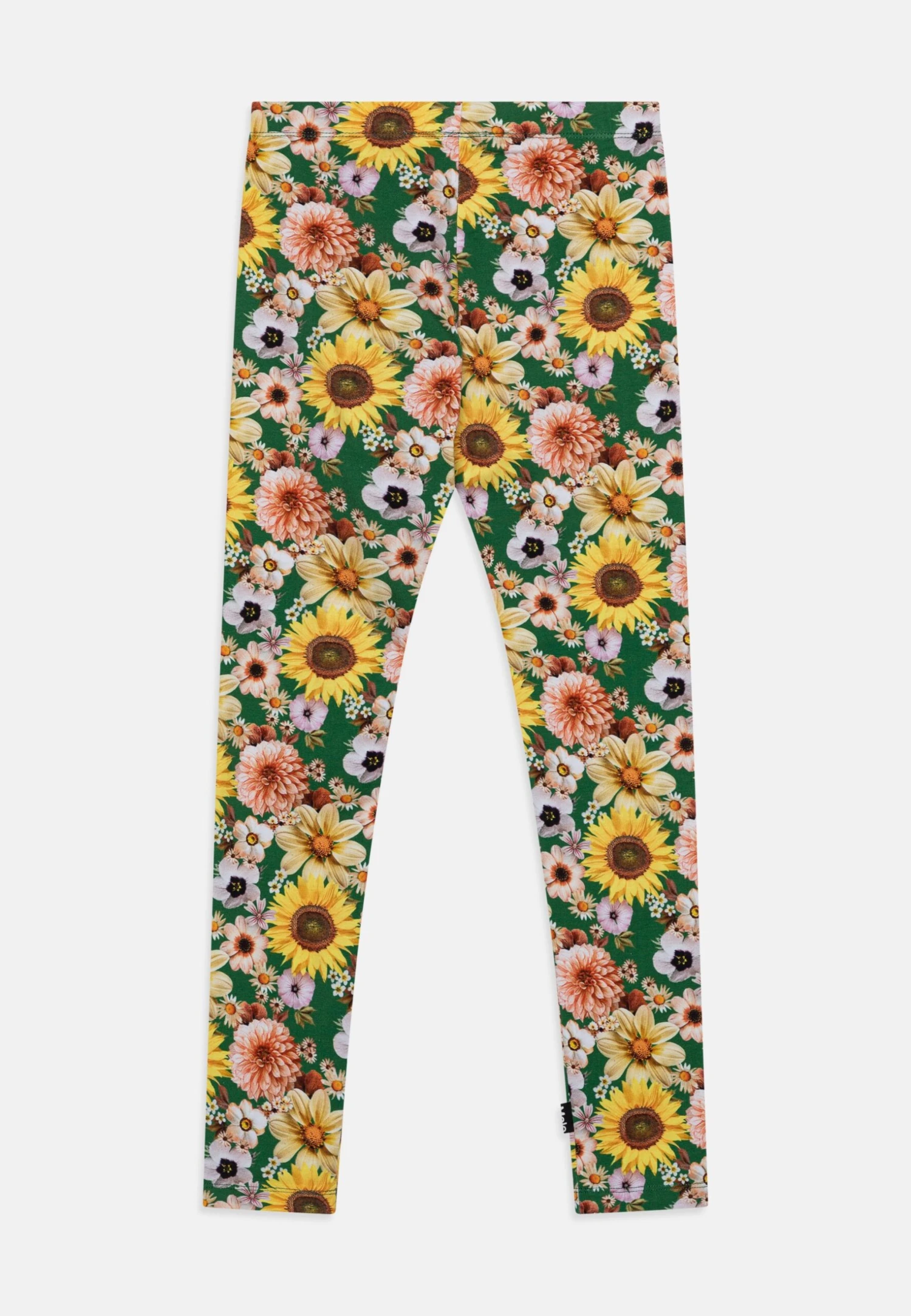 Molo Niki- Leggings - Trousers - Yellow/Green 2 Molo Niki- Leggings - Trousers - Yellow/Green - Image 2