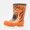 Viking JOLLY UNISEX - Wellies - Orange/multi-coloured