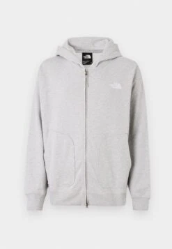 The North Face OVERSIZE HOODIE - Zip-up Sweatshirt - Light Grey Heather -Zalando UK-Outlet a6bd3edae37947cd80c00acaad806a15