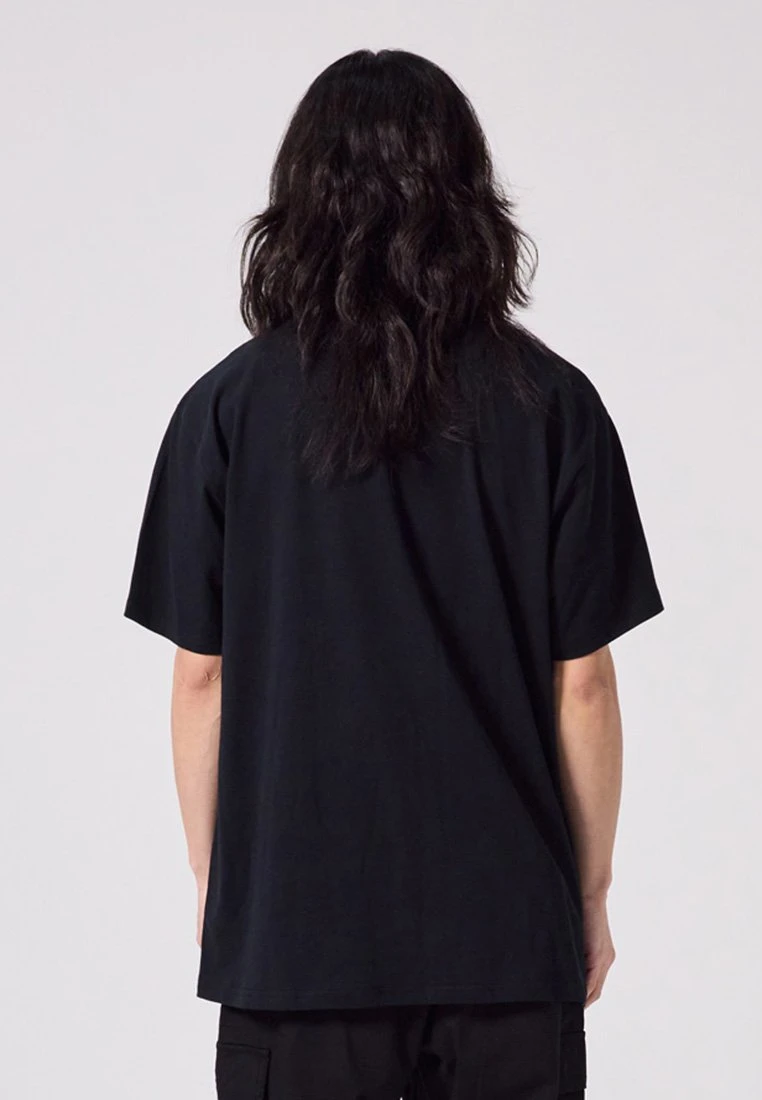 FOIL UNISEX - Print T-shirt - Black 2 FOIL UNISEX - Print T-shirt - Black - Image 2