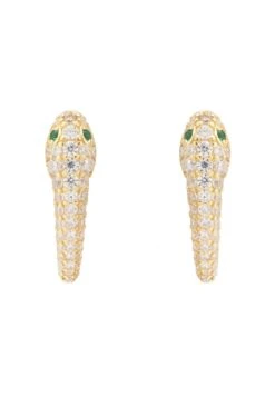 Latelita Snake Huggie Hoops- Earrings - Yellow -Zalando UK-Outlet a7913ad4130045fc96f57e5c49bb04cd