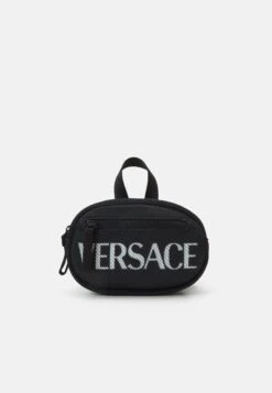 Versace Marsupio Tessuto Unisex - Across Body Bag - Nero/Bianco
