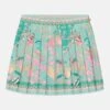 Versace UNDERWATER KIDS BAROCCO SKIRT - Mini Skirt - Green/multi-coloured