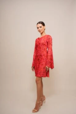 Wal G HOPE LONG SLEEVE - Occasion Wear - Red Rose Print -Zalando UK-Outlet a933639e3af342f7b82db8a60adb7660