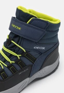 Geox Sentiero Boy Abx - Winter Boots - Navy/Lime -Zalando UK-Outlet aa3d58a0971745e1ab0c51cdb1343571