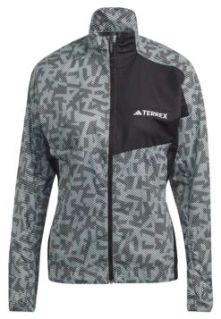 ADIDAS PERFORMANCE Trail- Windbreaker - Silver Black -Zalando UK-Outlet aa87149fdbae4a6eaef7491581908f95