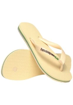 Havaianas BRASIL LOGO BUTTERCREAM UNISEX - T-bar Sandals - Buttercream -Zalando UK-Outlet ab18a092cc4d48ed892c1d7ee856011f