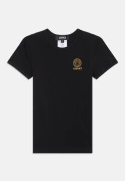 Versace TOPEKA STRETCH NEW LOGO UNISEX 2 PACK - Print T-shirt - Bianco/nero -Zalando UK-Outlet ab3af6c9d9d3402aba4eb4f8e8766c49