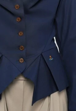 Vivienne Westwood MONDAY SHIRT - Blouse - Navy -Zalando UK-Outlet ab8080a4f15147f3a4c3a45d7e095c54