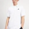 Nike Sportswear CLUB - Polo Shirt - White/black