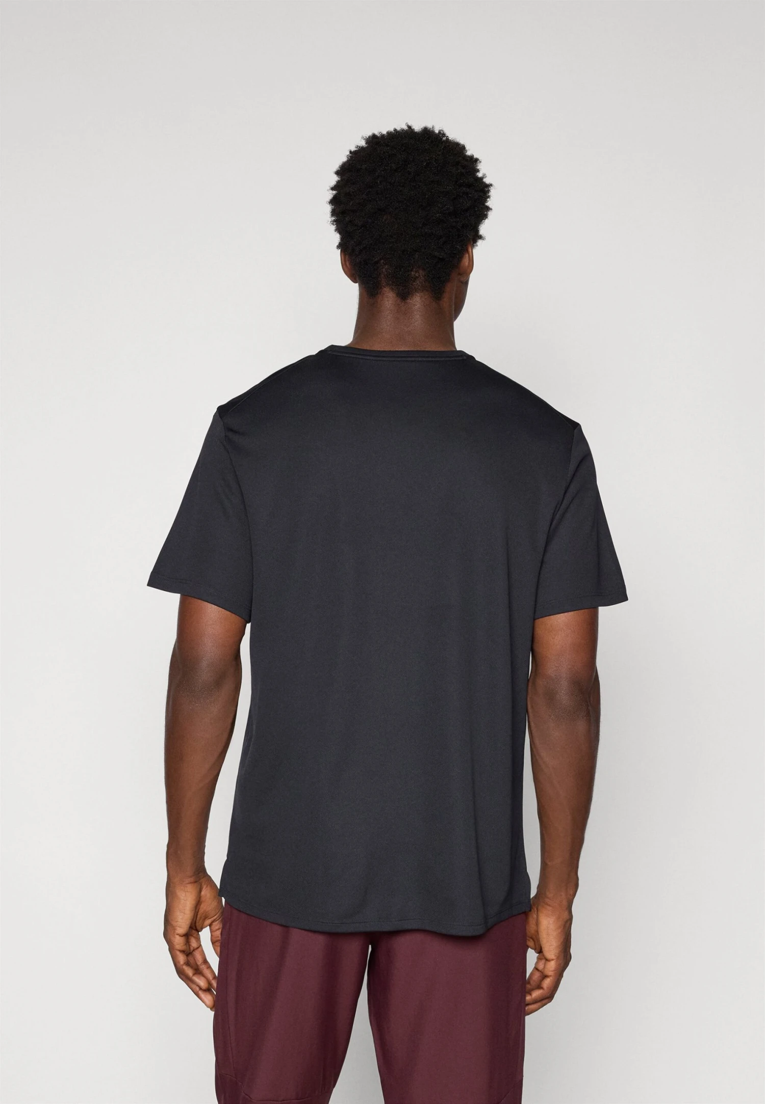 Nike Performance WINTER MILER TOP - Sports T-shirt - Black/reflective Silver-coloured 3 Nike Performance WINTER MILER TOP - Sports T-shirt - Black/reflective Silver-coloured - Image 3