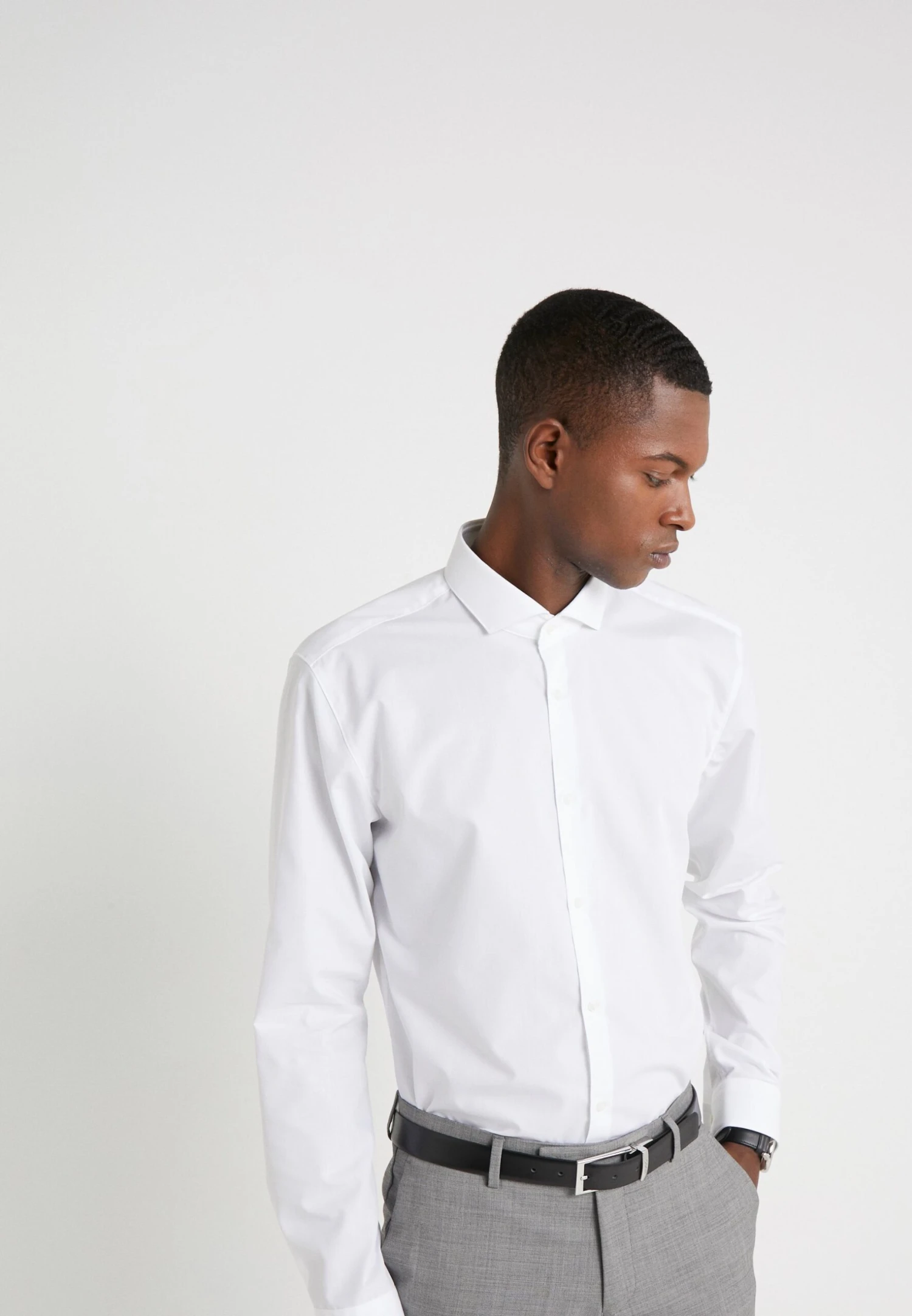 Hugo Erriko Extra Slim Fit - Formal Shirt - Open White 6 Hugo Erriko Extra Slim Fit - Formal Shirt - Open White - Image 6